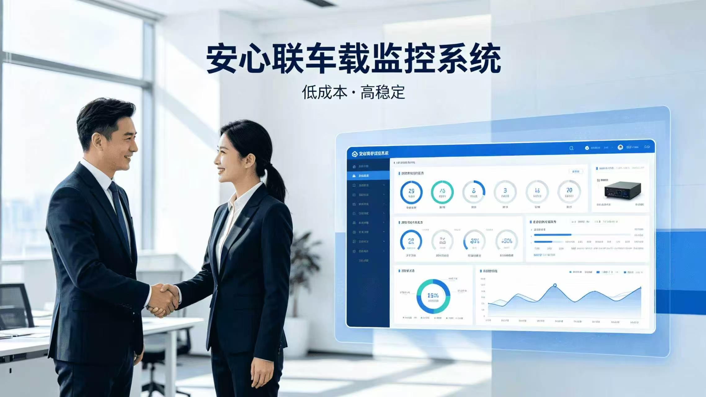 文章结语配图：车载监控系统能力展示